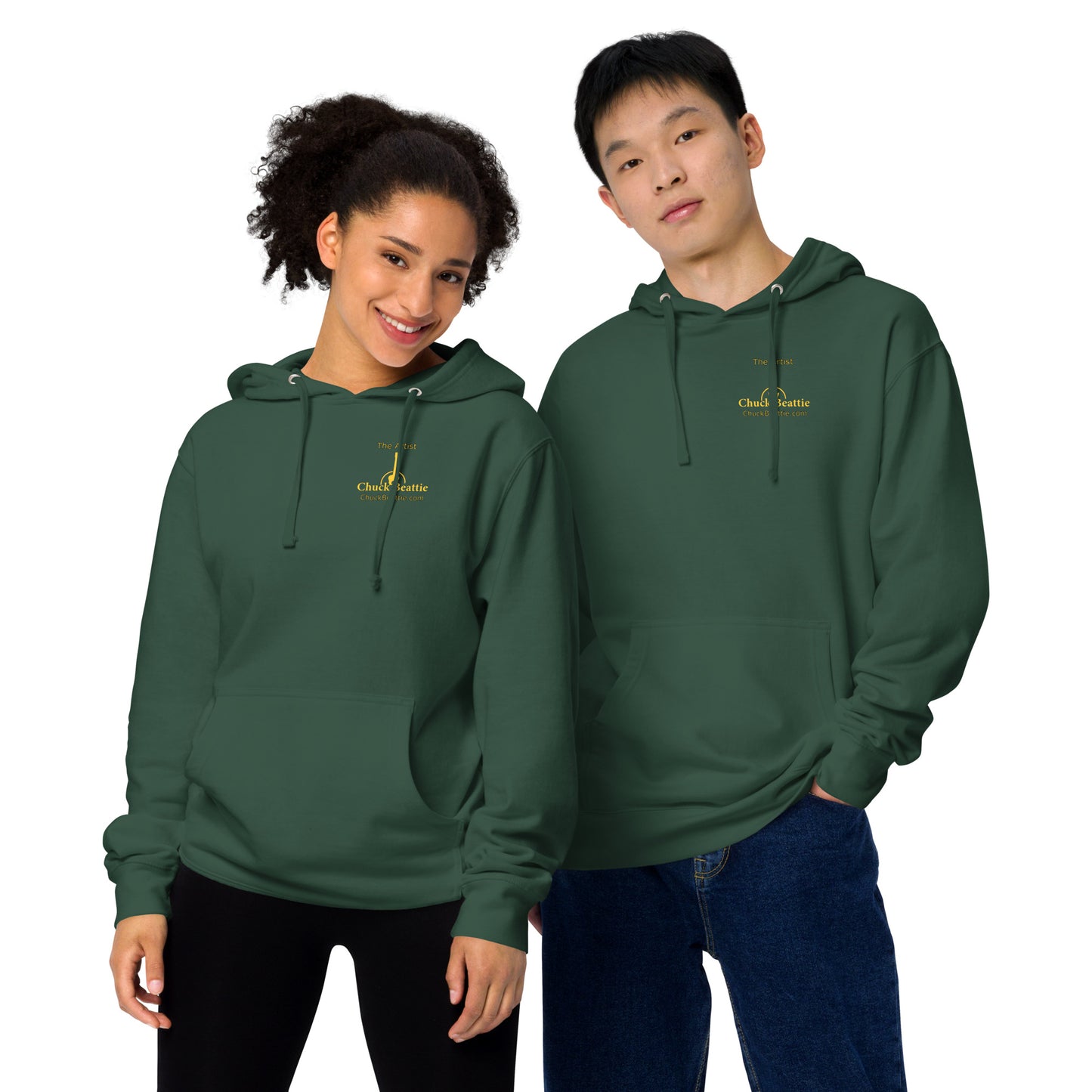 Unisex midweight hoodie - Chuck Beattie