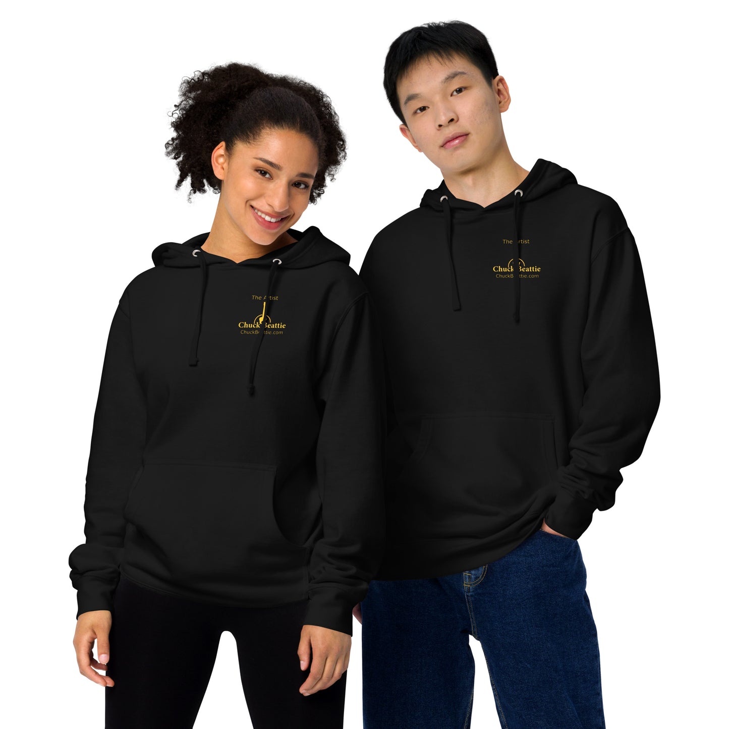 Unisex midweight hoodie - Chuck Beattie