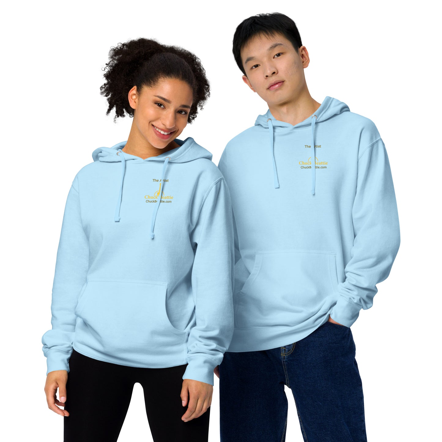 Unisex midweight hoodie - Chuck Beattie