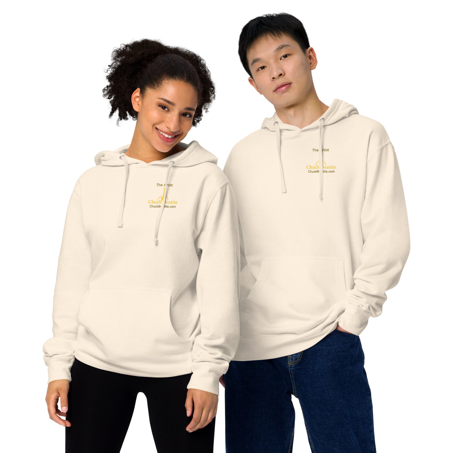 Unisex midweight hoodie - Chuck Beattie