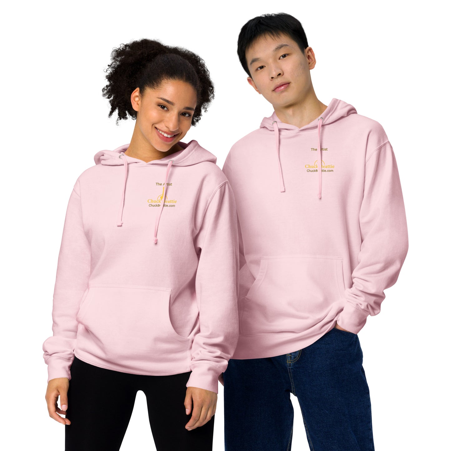Unisex midweight hoodie - Chuck Beattie