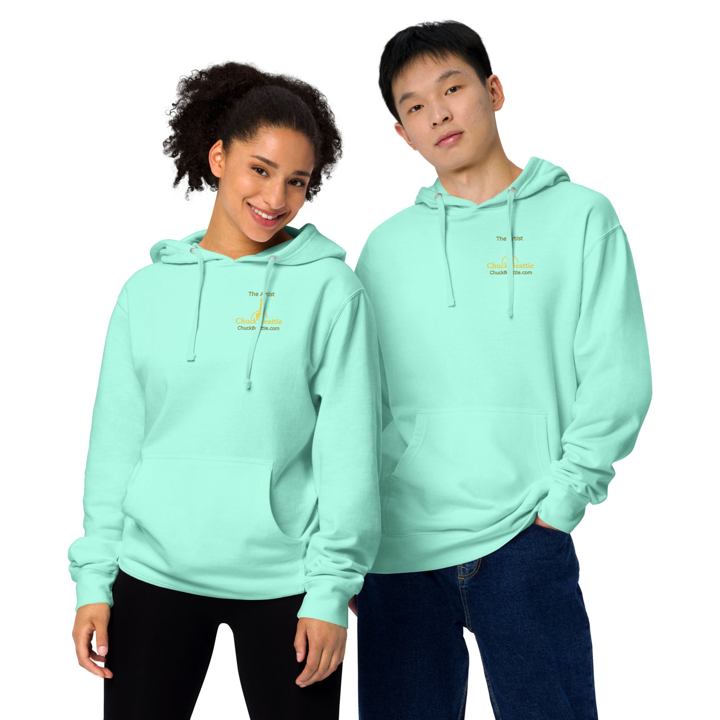 Unisex midweight hoodie - Chuck Beattie