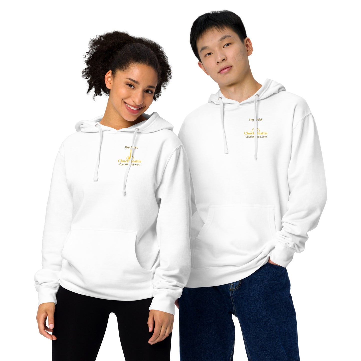 Unisex midweight hoodie - Chuck Beattie