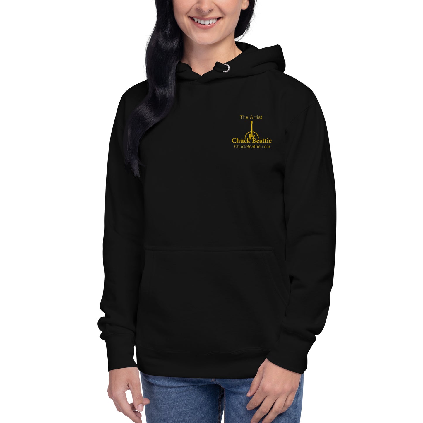 Unisex Hoodie Embroidery - Chuck Beattie