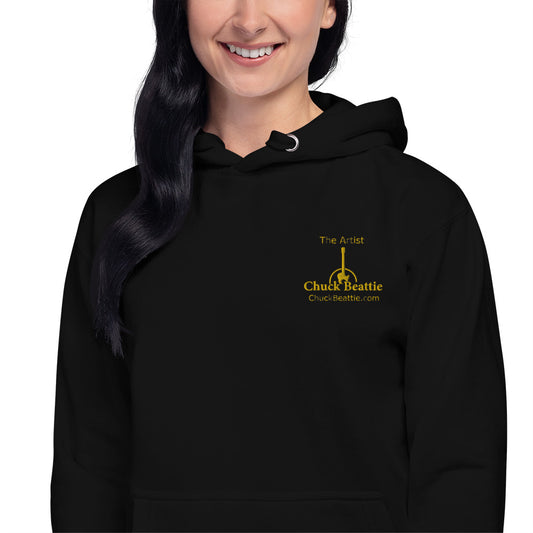 Unisex Hoodie Embroidery - Chuck Beattie