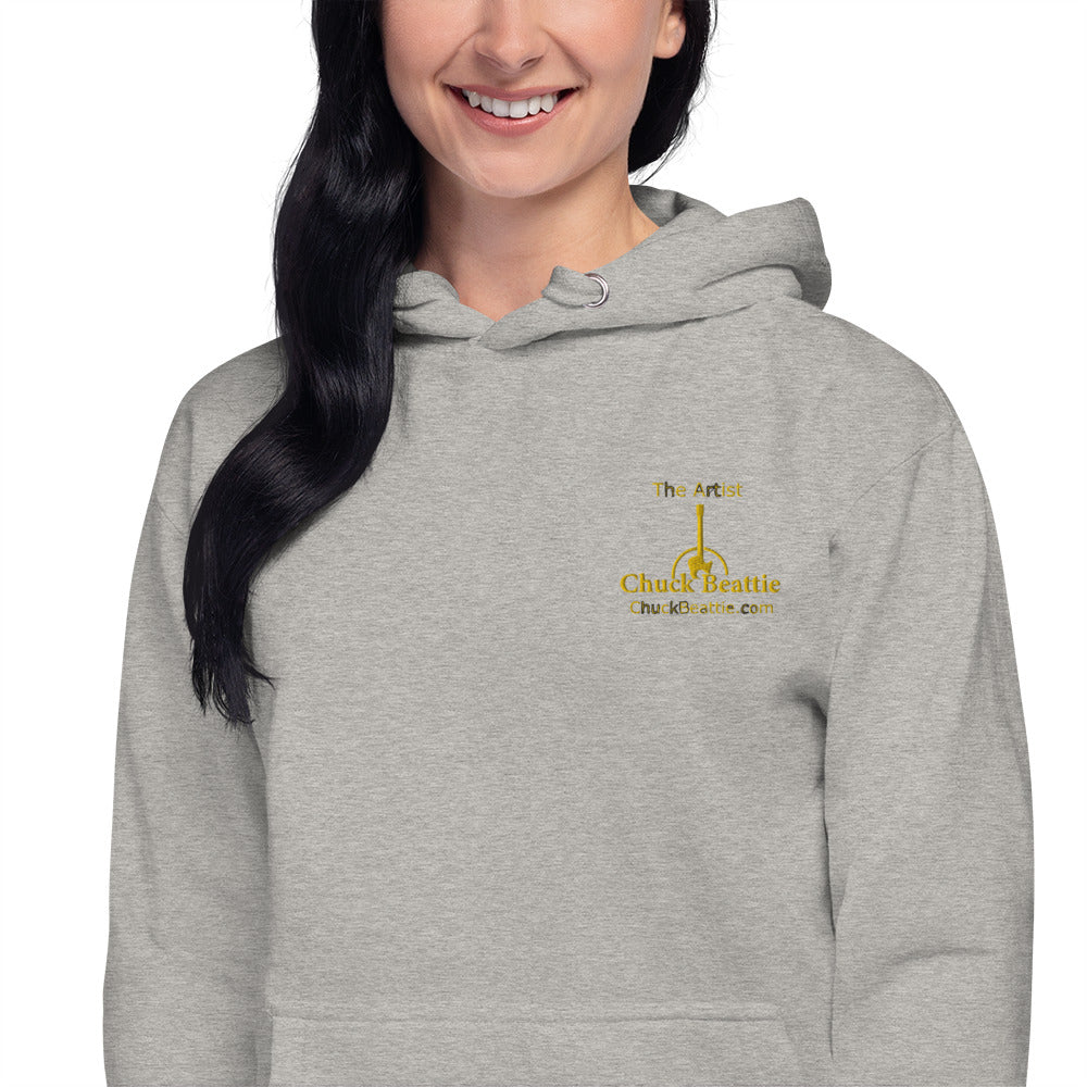 Unisex Hoodie Embroidery - Chuck Beattie