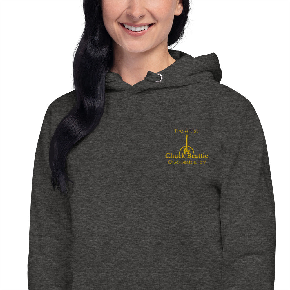Unisex Hoodie Embroidery - Chuck Beattie