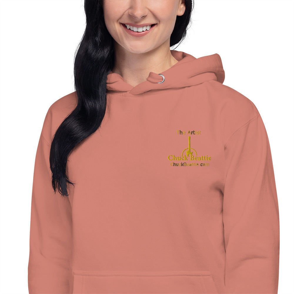 Unisex Hoodie Embroidery - Chuck Beattie