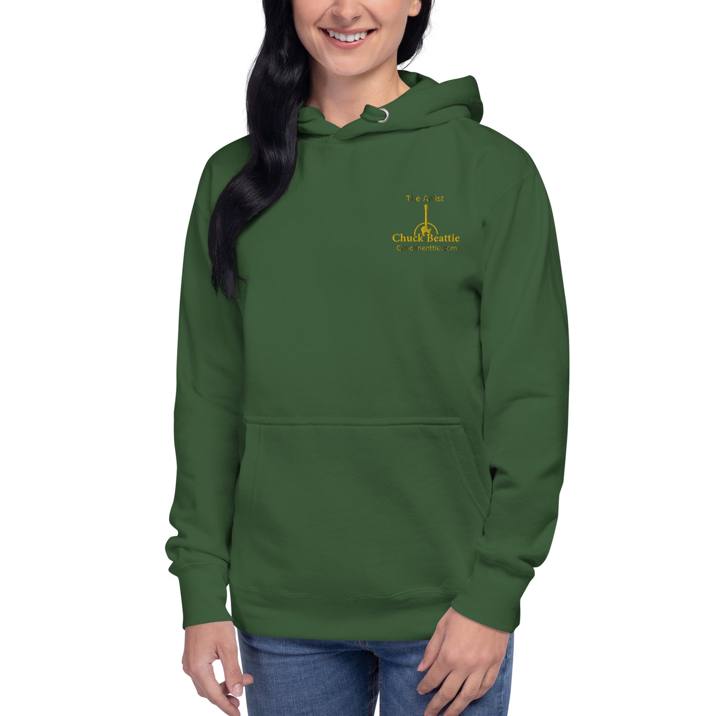 Unisex Hoodie Embroidery - Chuck Beattie