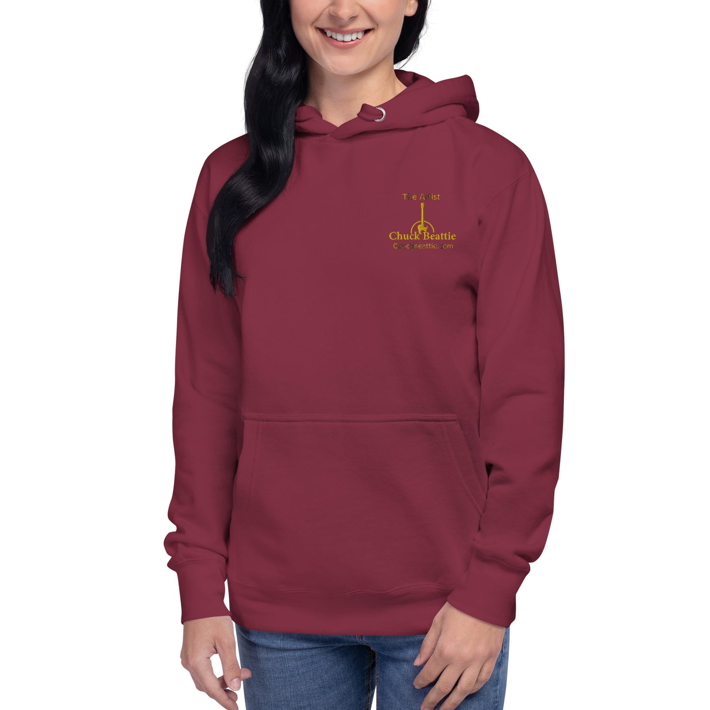 Unisex Hoodie Embroidery - Chuck Beattie