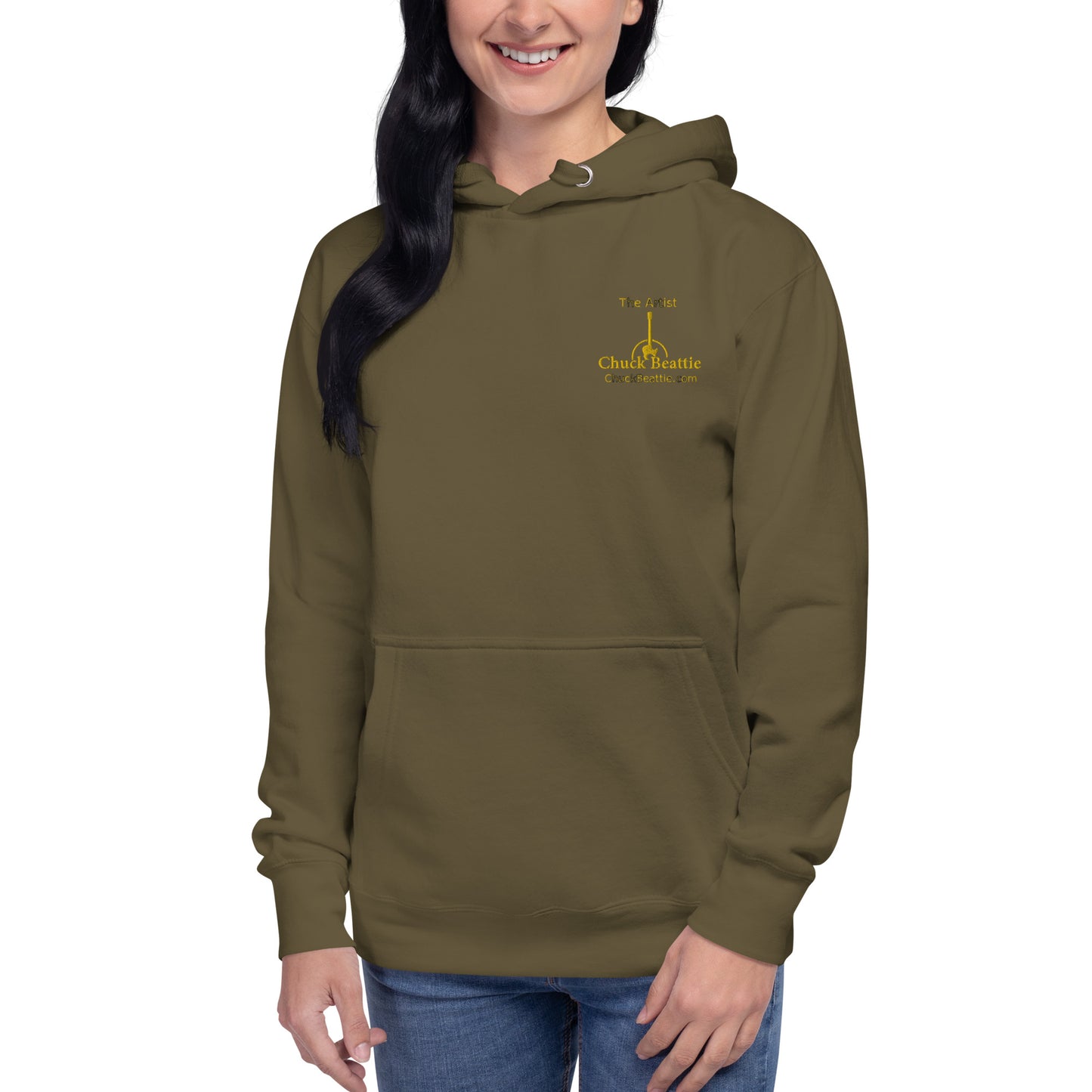 Unisex Hoodie Embroidery - Chuck Beattie