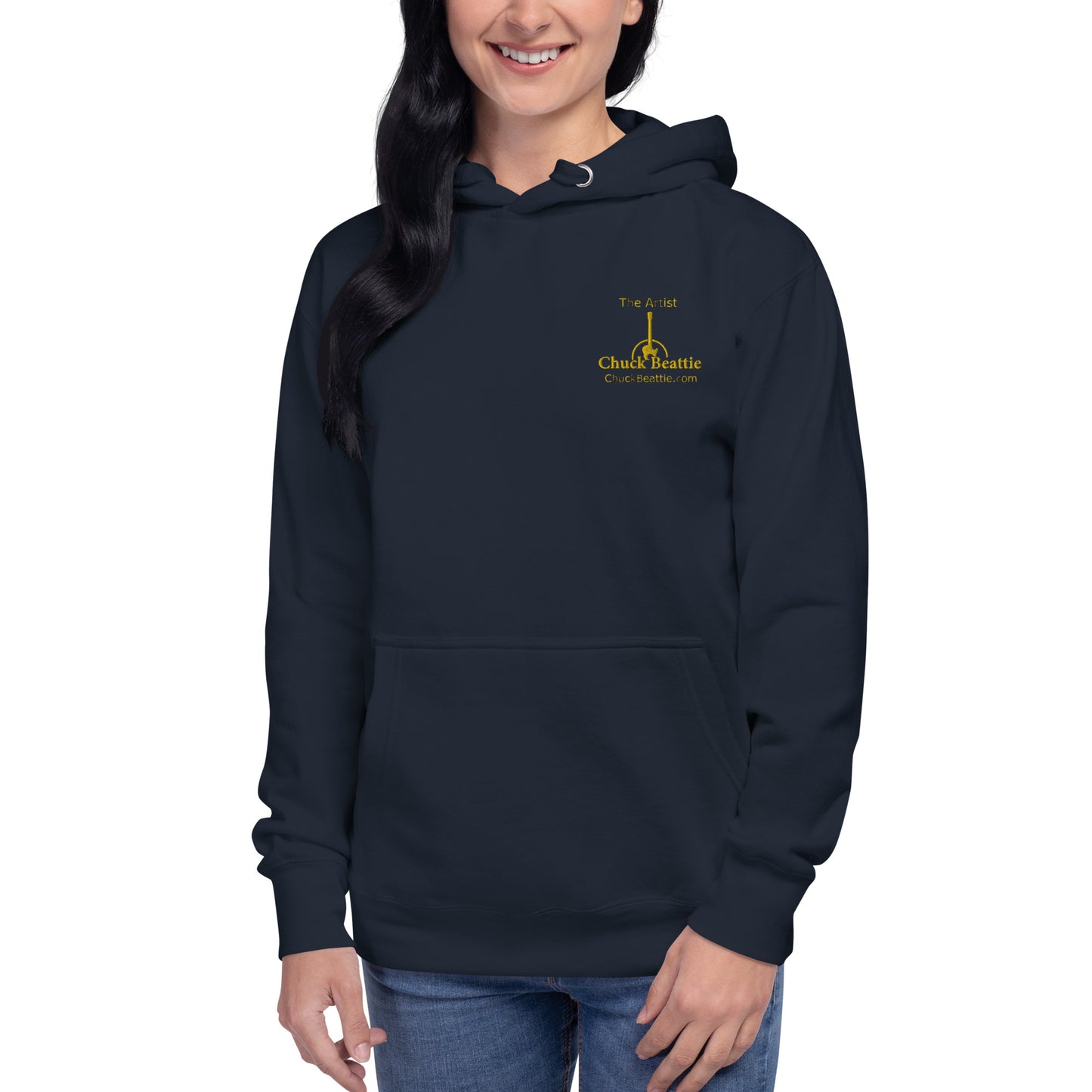 Unisex Hoodie Embroidery - Chuck Beattie