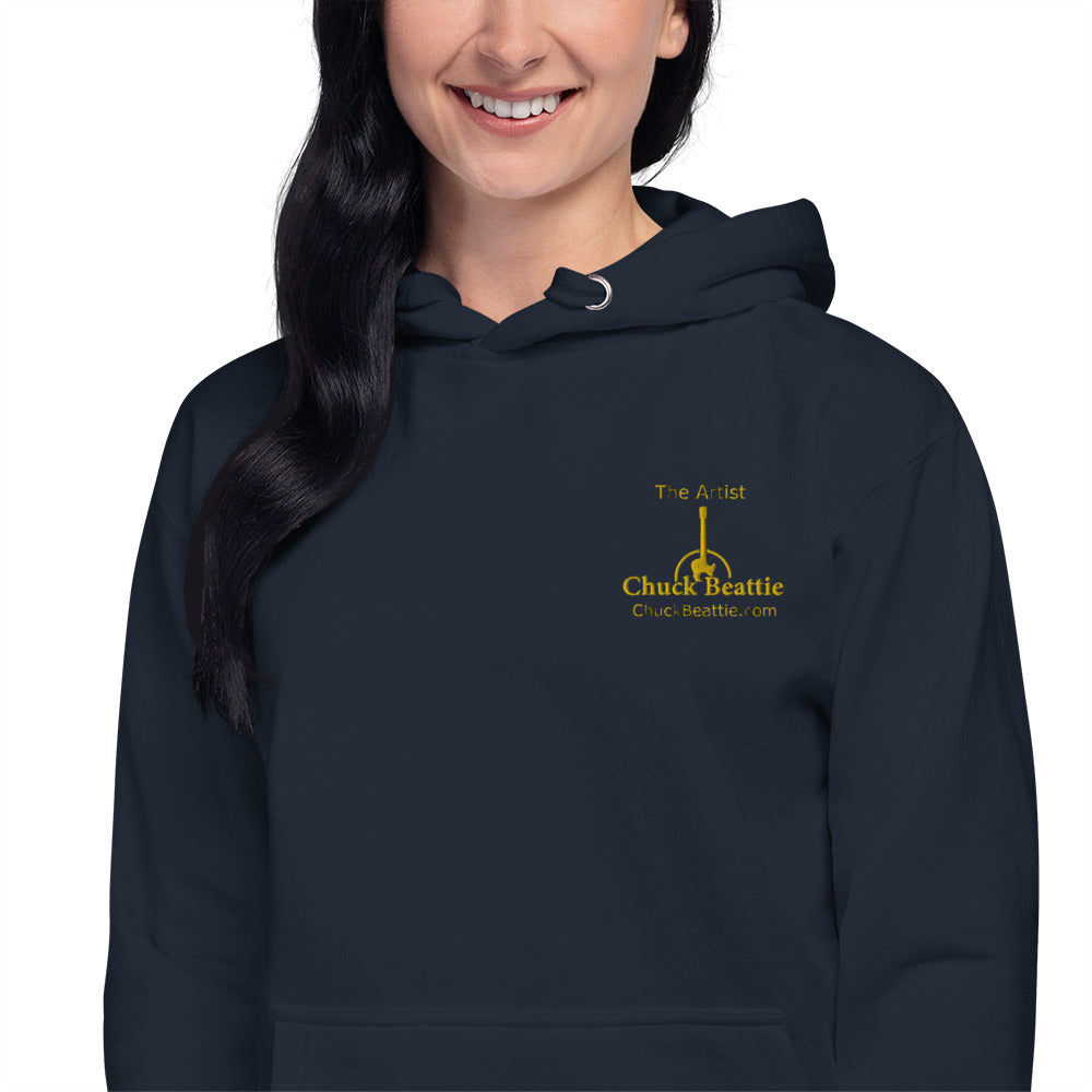 Unisex Hoodie Embroidery - Chuck Beattie