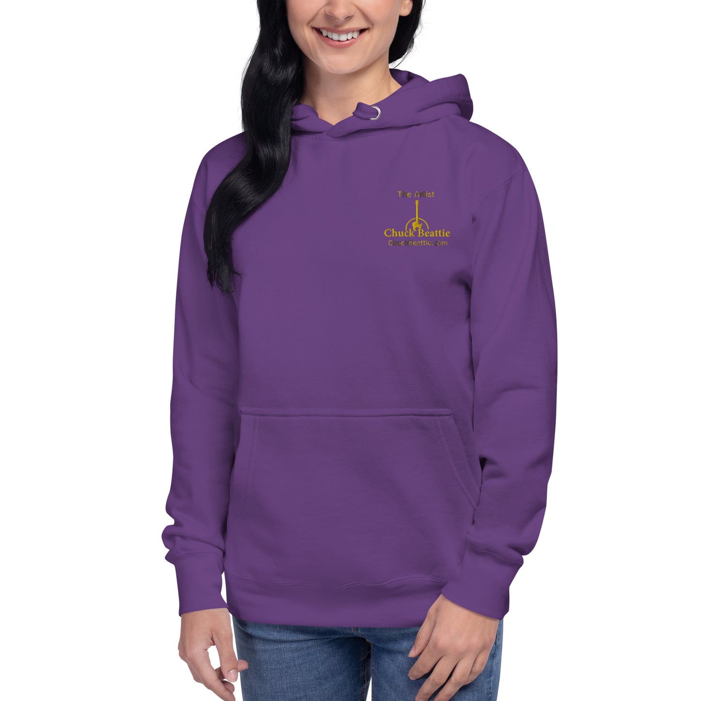 Unisex Hoodie Embroidery - Chuck Beattie