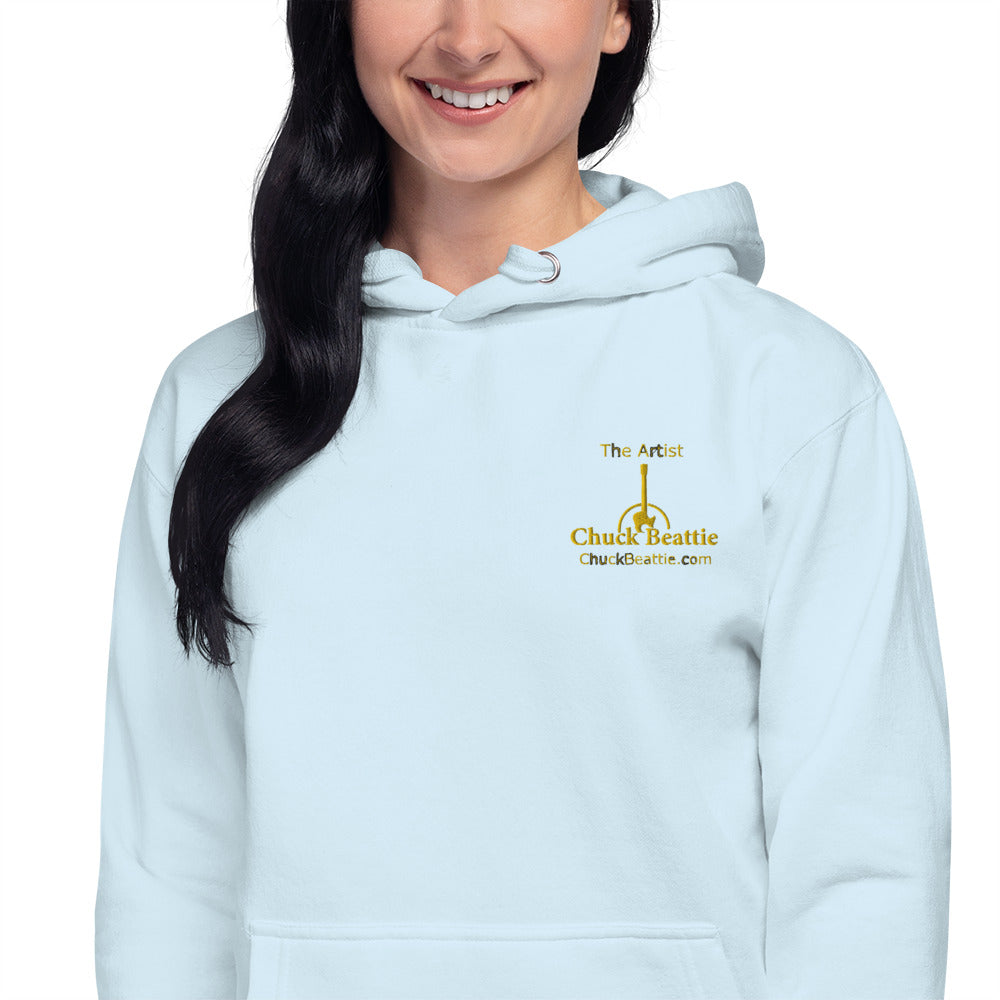 Unisex Hoodie Embroidery - Chuck Beattie